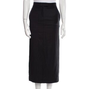Aya muse black maxi skirt size xs